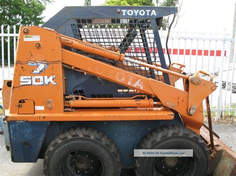 toyota 7 sdk skid steer|toyota sdk7 questions.